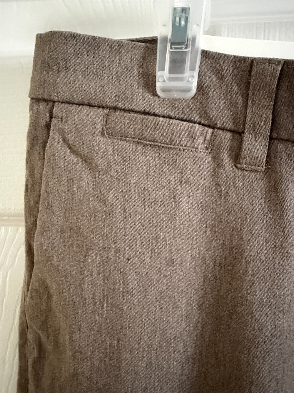 Hawker Rye Men's Brown Classic Straight Chino Pants - Picture 5 of 15